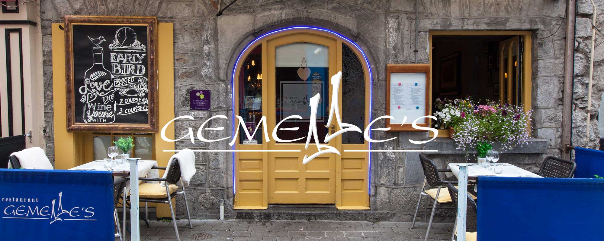 Gemelles restaurant Latin Quarter Galway